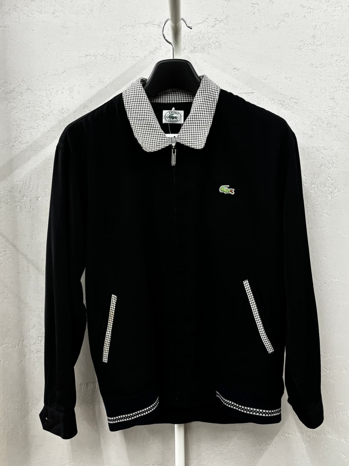 LACOSTE 라코스테 집업 자켓 블랙 M 상품이미지2