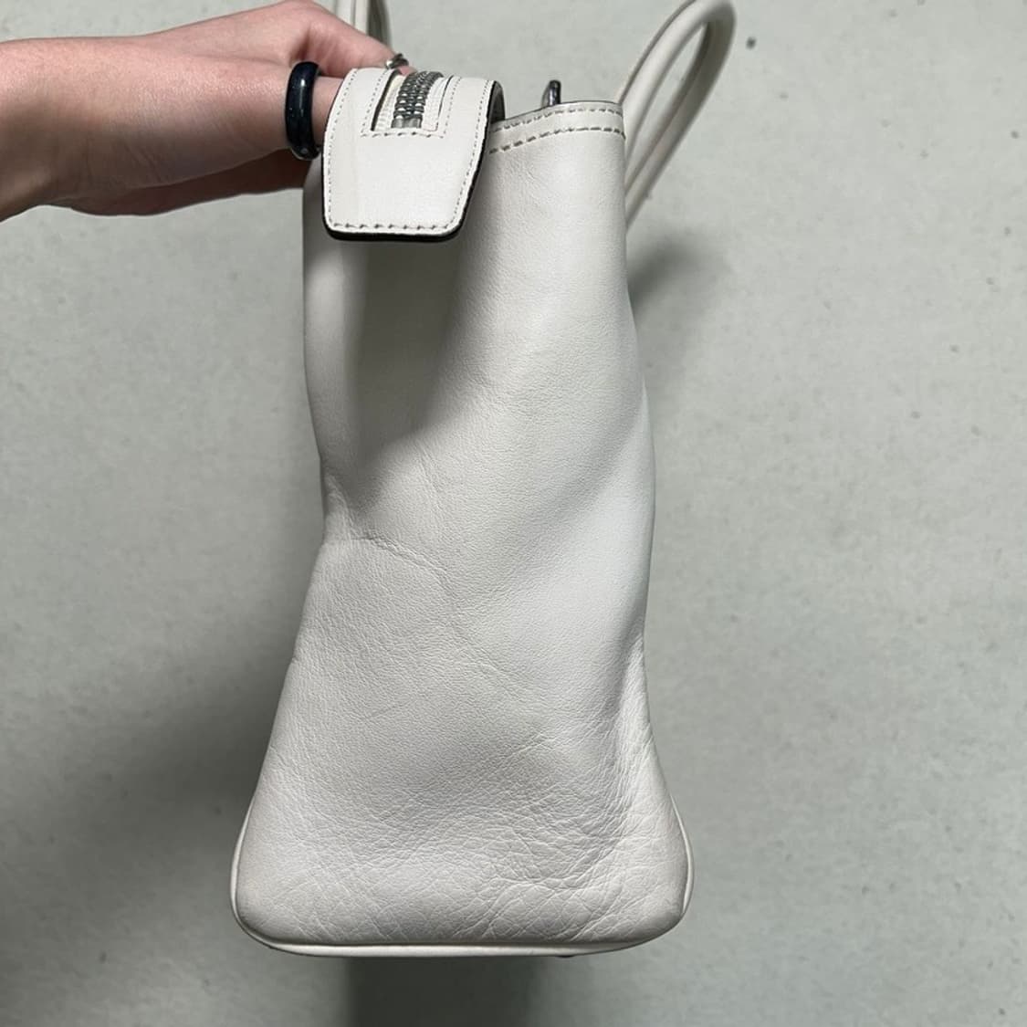 코치 아이보리 토트백 상품이미지2