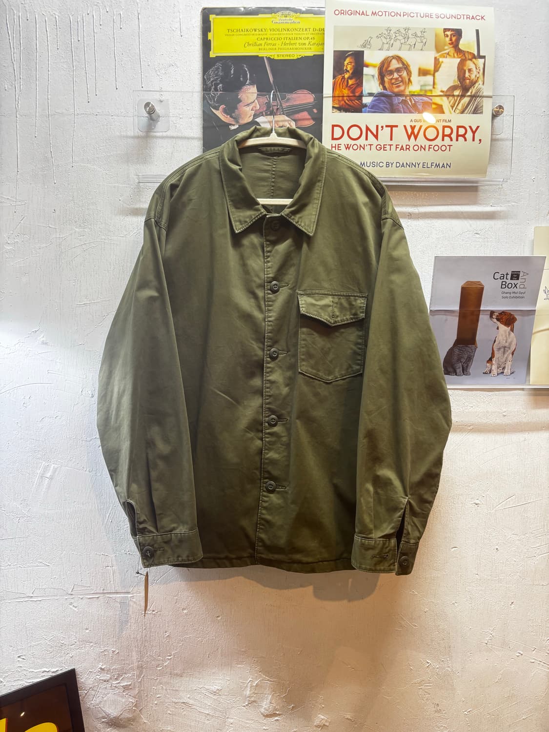 유니클로 오버핏 셔츠 자켓 상품이미지5