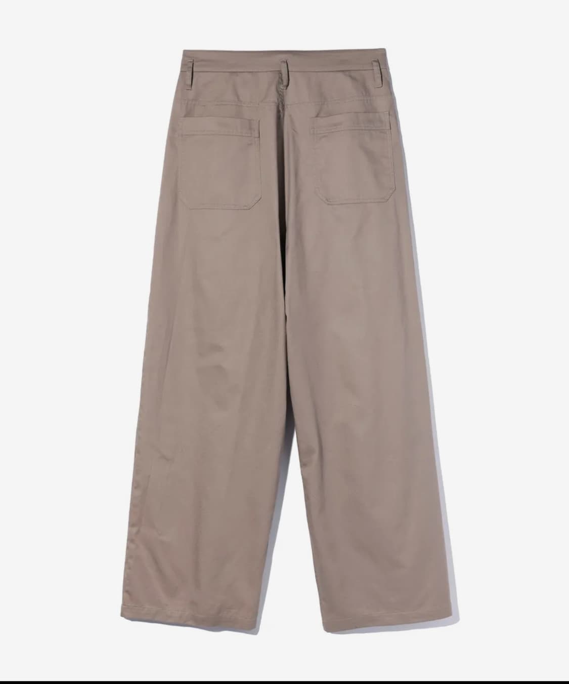 이에이(IEY) 파니 사이드턱 팬츠 베이지 상품이미지4