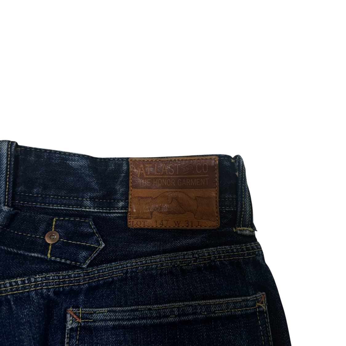 엣라코 147 구형 악수탭 데님팬츠 상품이미지3