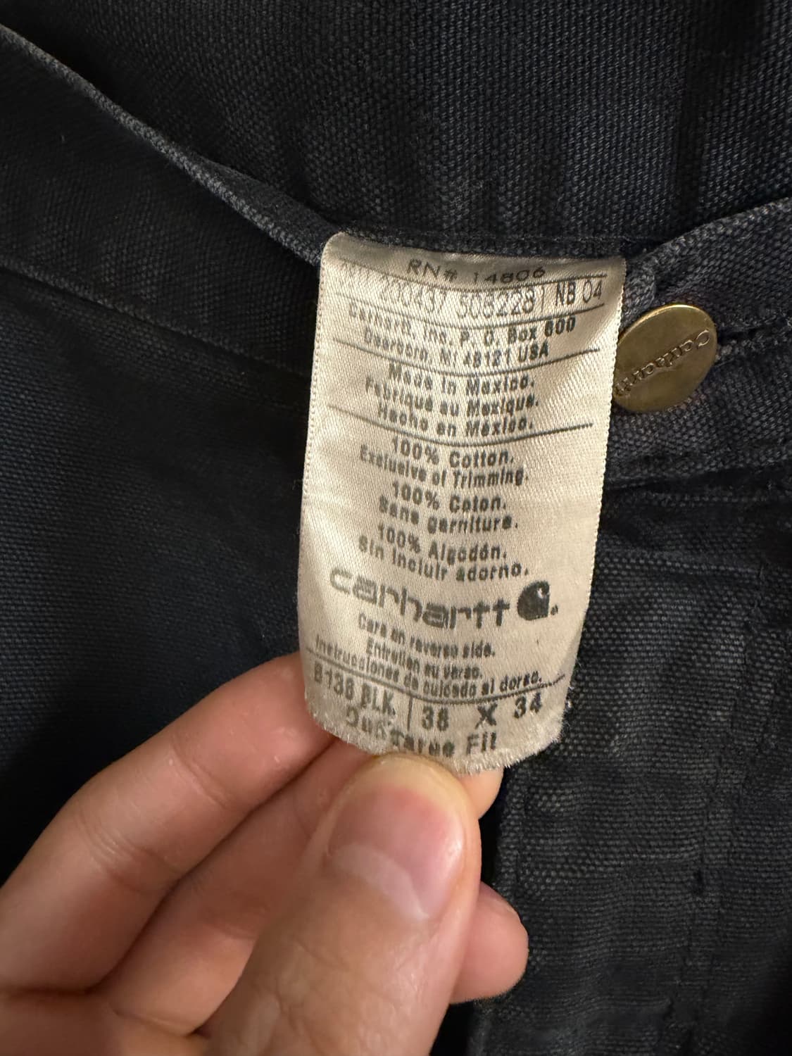 킬하트 00s 더블니 팬츠 블랙 상품이미지5