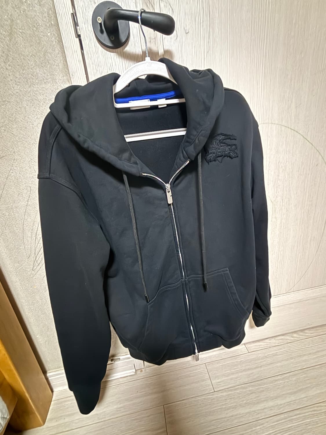 버버리 후드집업 블랙(L) 상품이미지1