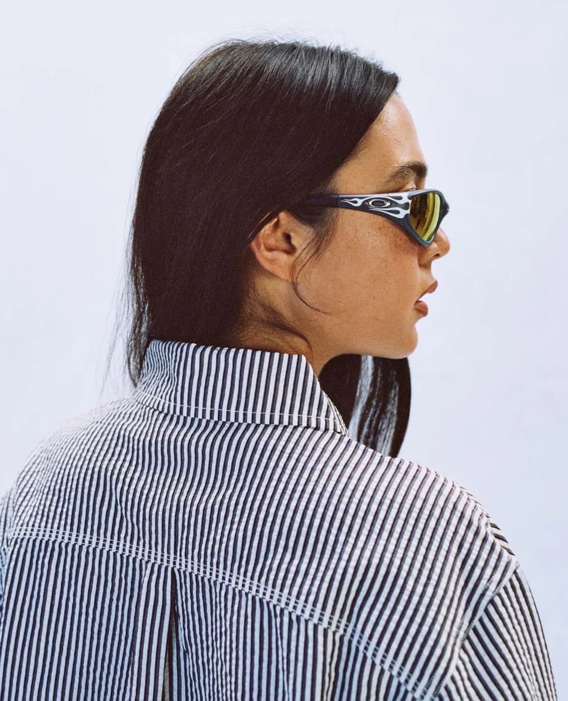 오클리 팩토리 팀 x 브레인 데드 스트레이트 자켓 99 선글라스 X-실버 상품이미지4