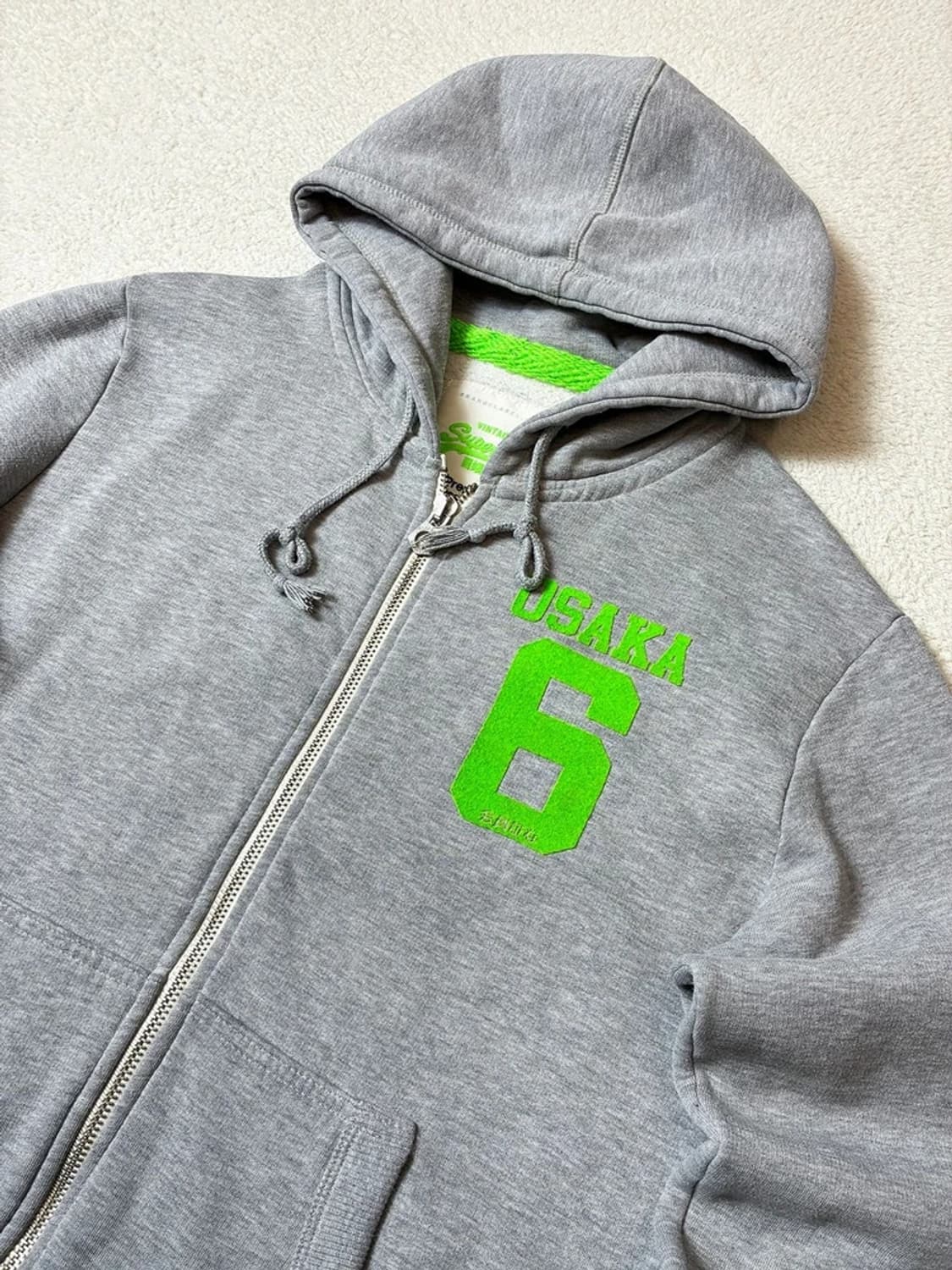 슈퍼드라이 00's 재팬 헤비코튼 오사카 후드집업 PN7847 상품이미지4