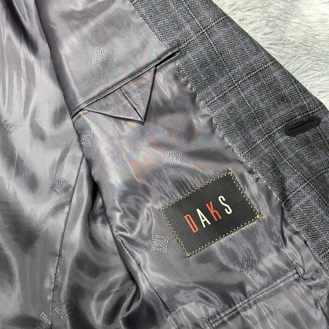 닥스 체크 블레이저 자켓 L 상품이미지5