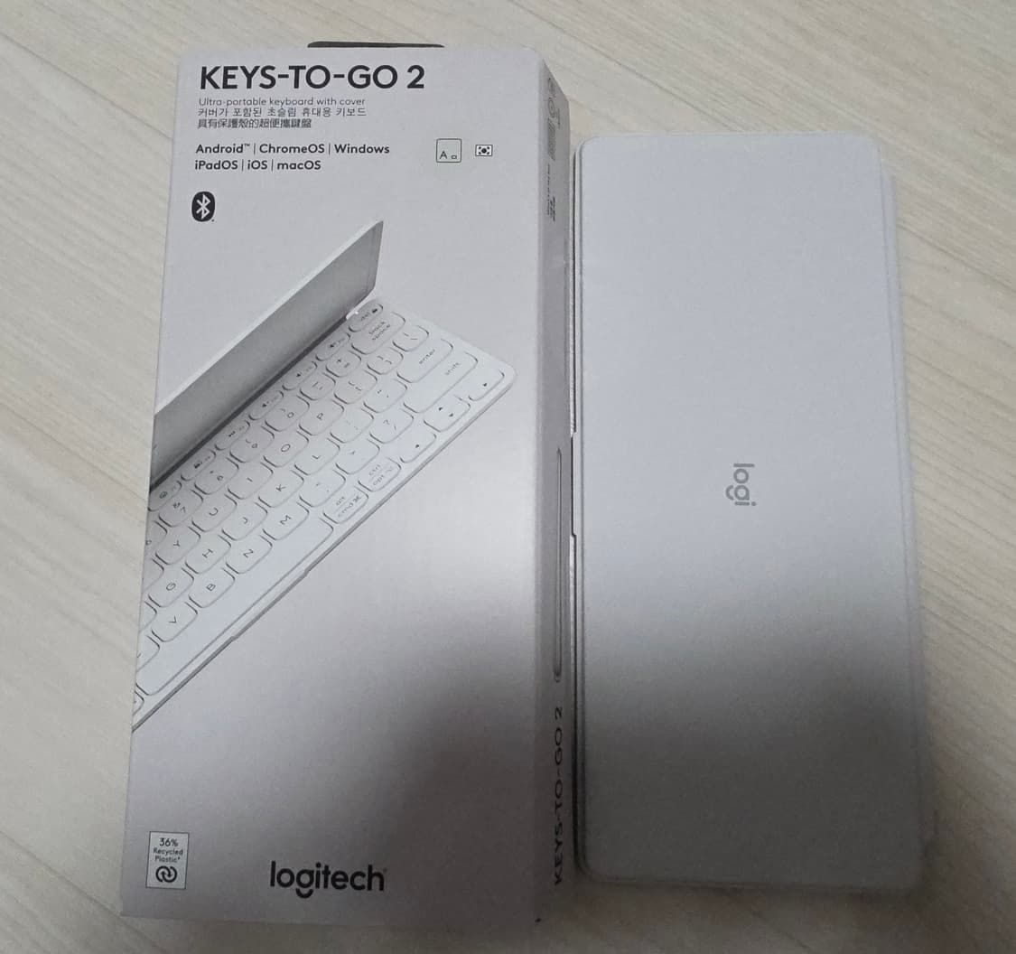 로지텍 키즈투고2 페일그레이 상품이미지1