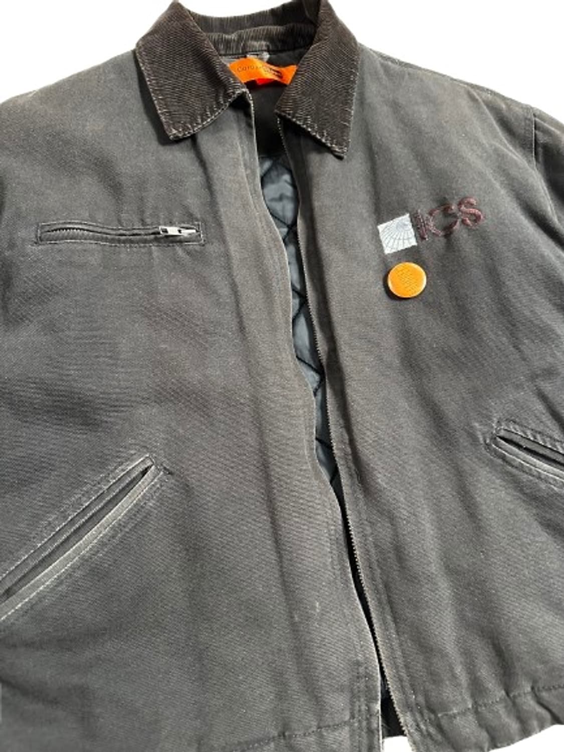 빈티지 코너스톤 덕캔버스 퀼팅 워크자켓 (L) 상품이미지2