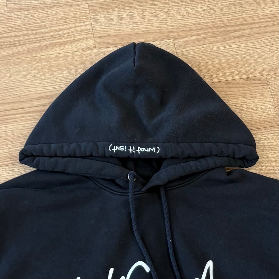 마크 곤잘레스 검정 후드티 S 상품이미지4