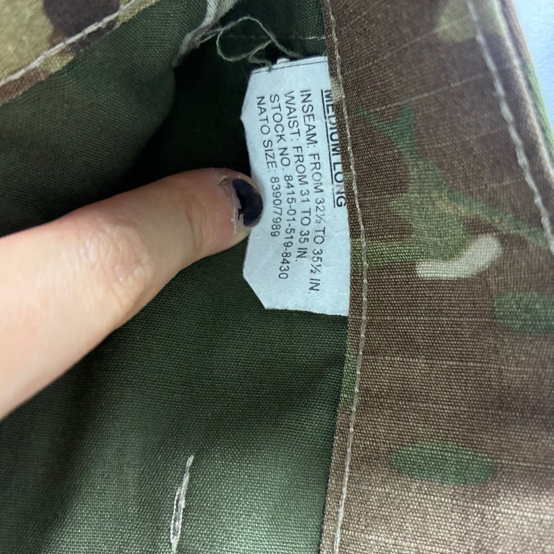 US ARMY   OCP 밀리터리 카모팬츠  상품이미지6