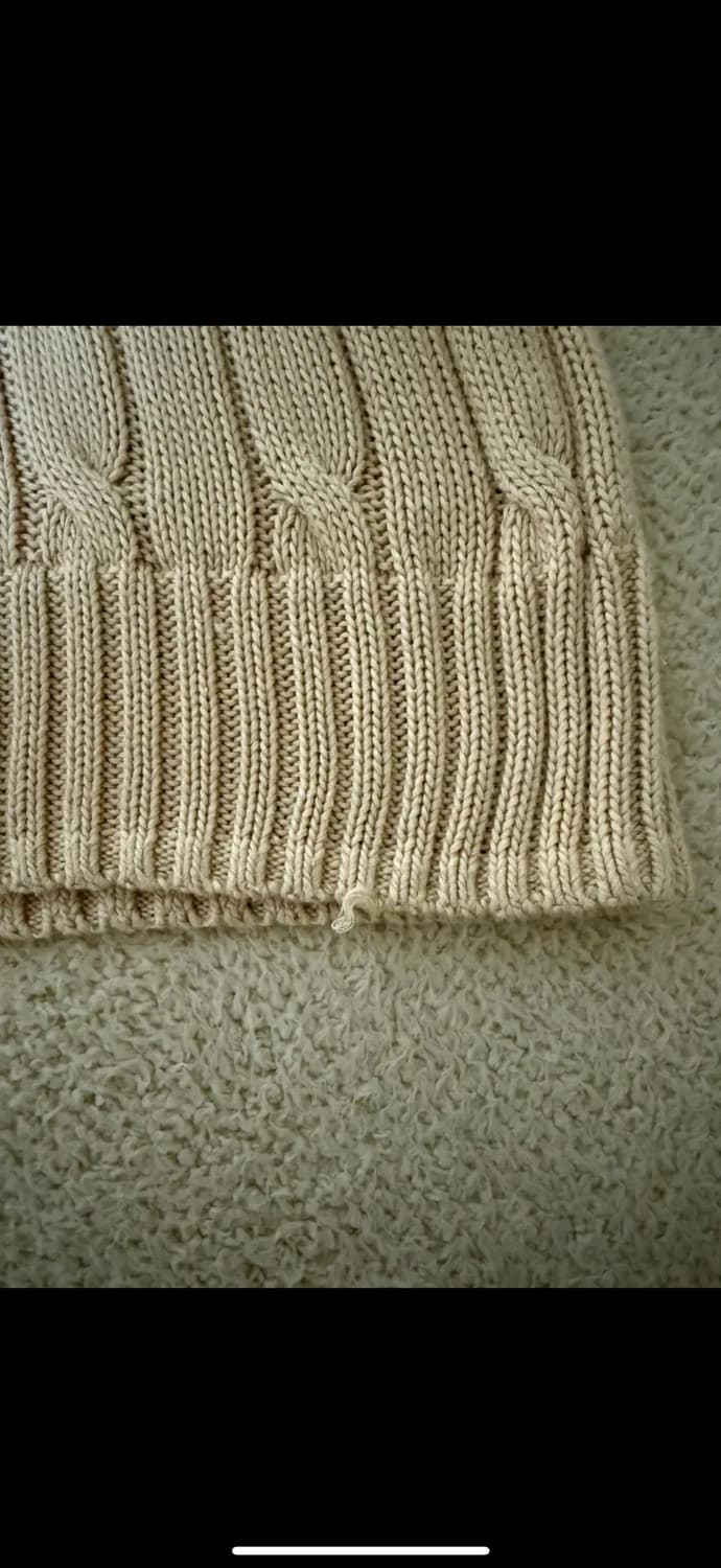 폴로 랄프로렌 니트 베이지 상품이미지4