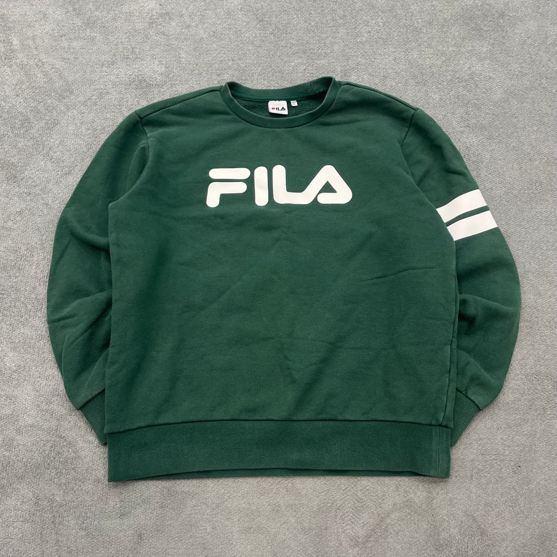 100 휠라 그린 맨투맨 상품이미지1