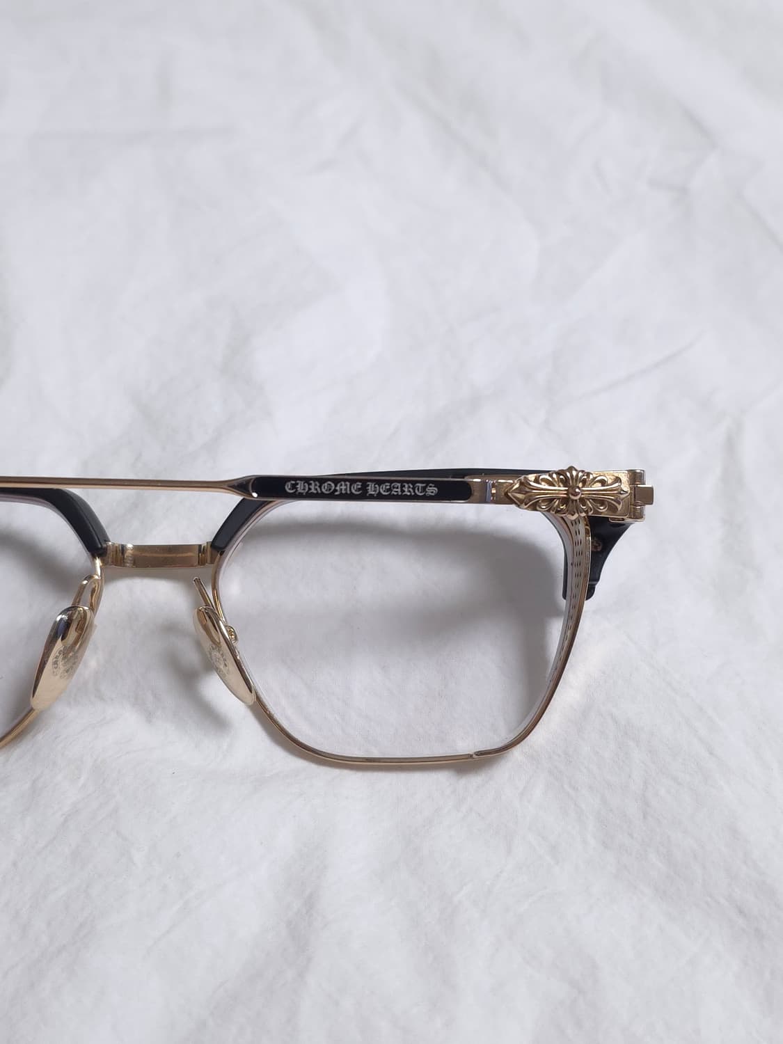 [OS] 크롬하츠 르그마 안경 매트블랙 골드 상품이미지6