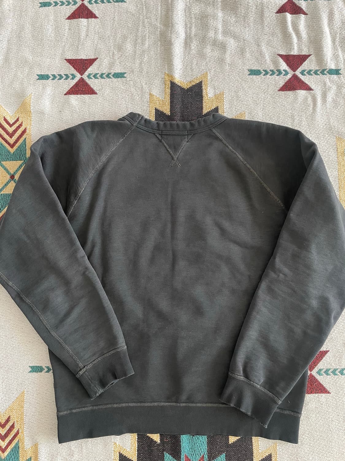 RRL 블랙 프렌치테리 스웻셔츠(L) 상품이미지5