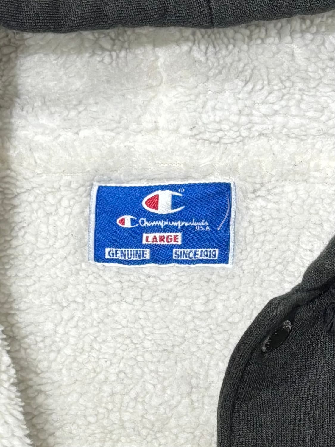 챔피언 90‘ 오버핏 양털 후드집업 상품이미지9