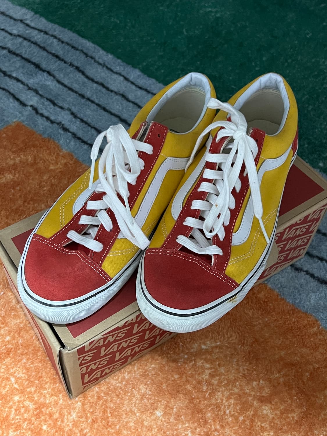 (시착용) 반스 올드스쿨 스타일36 맥도날드 상품이미지1