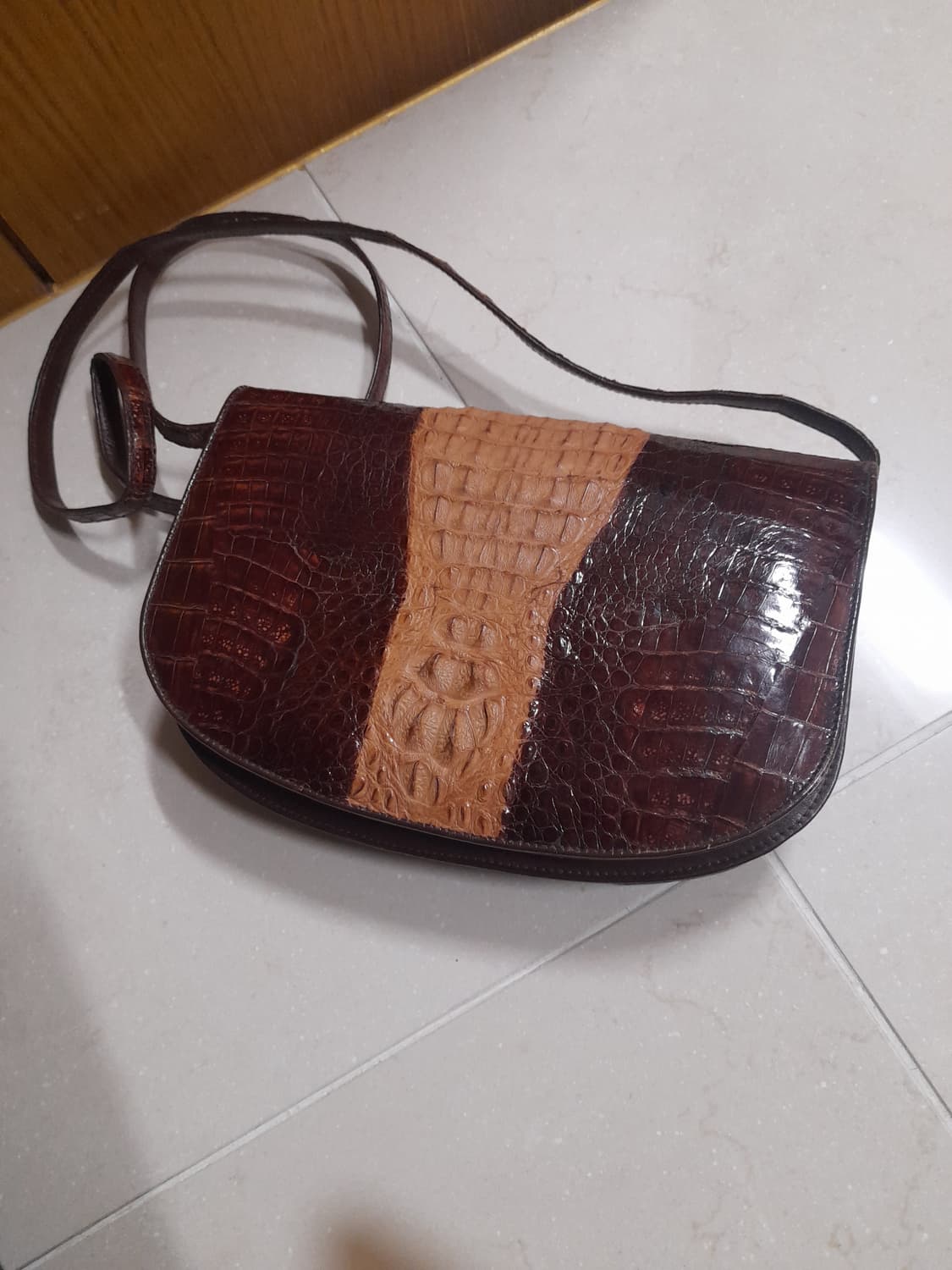 악어가죽 숄더백/크로스백 상품이미지2