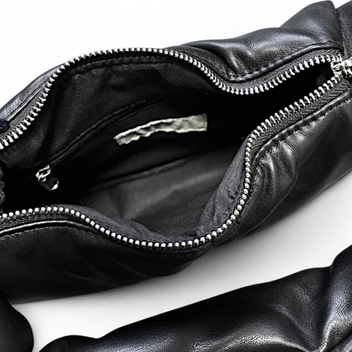 비밍 바이 빔즈 레더 핸들 퍼프 백 이세이미야케 스타일 상품이미지5