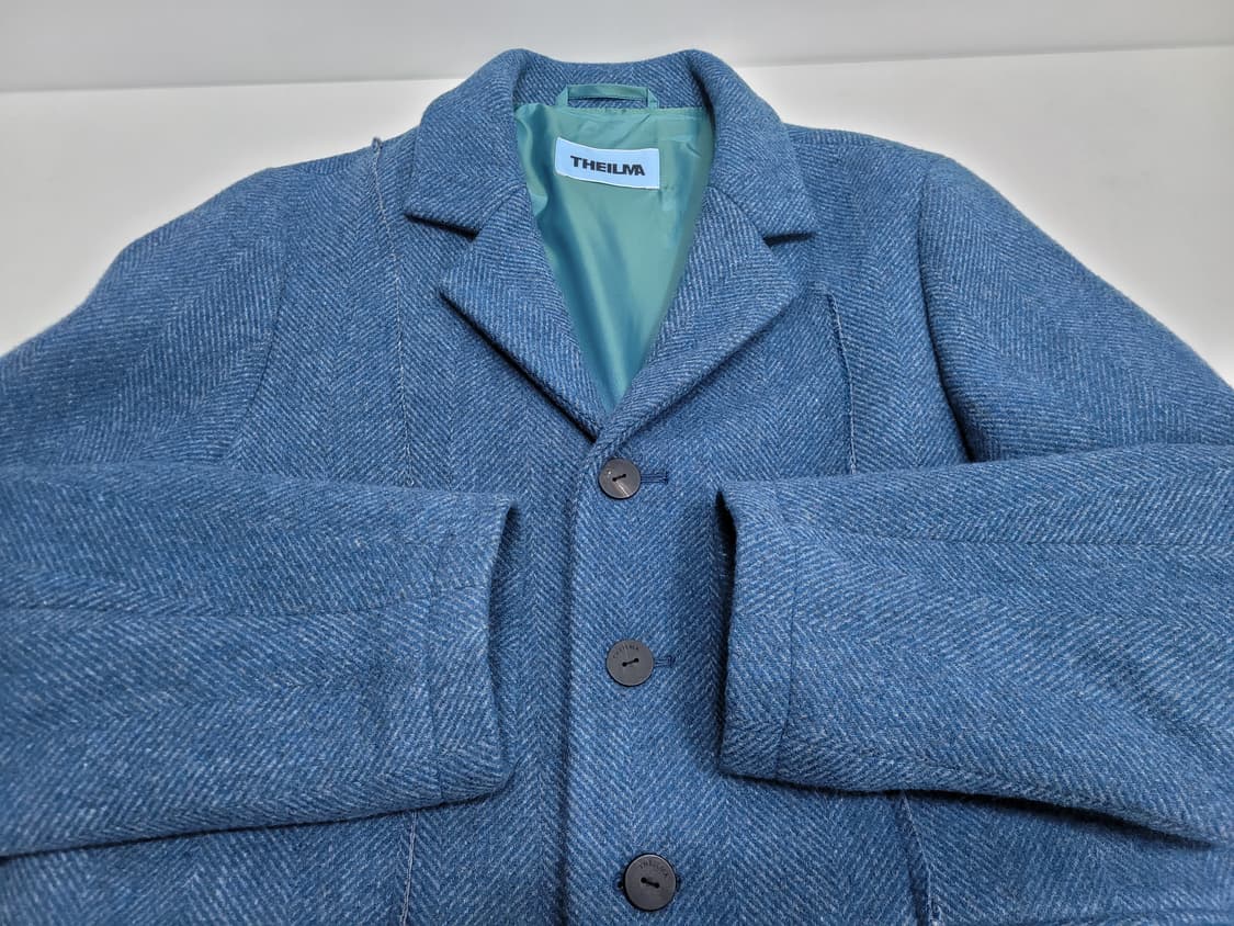 (새상품급) THE ILMA 더일마 헤링본 울 자켓 / 여 FREE
 상품이미지3