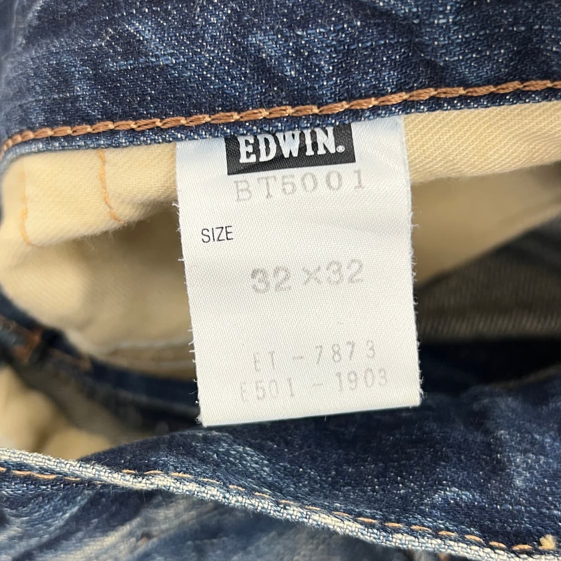 Edwin 에드윈 503 블루트립 부츠컷 데님 팬츠 32 상품이미지7