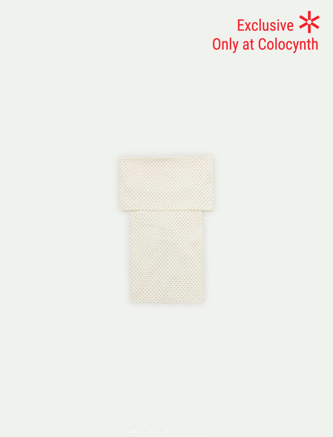 Back tie off shoulder - dot ivory 상품이미지2