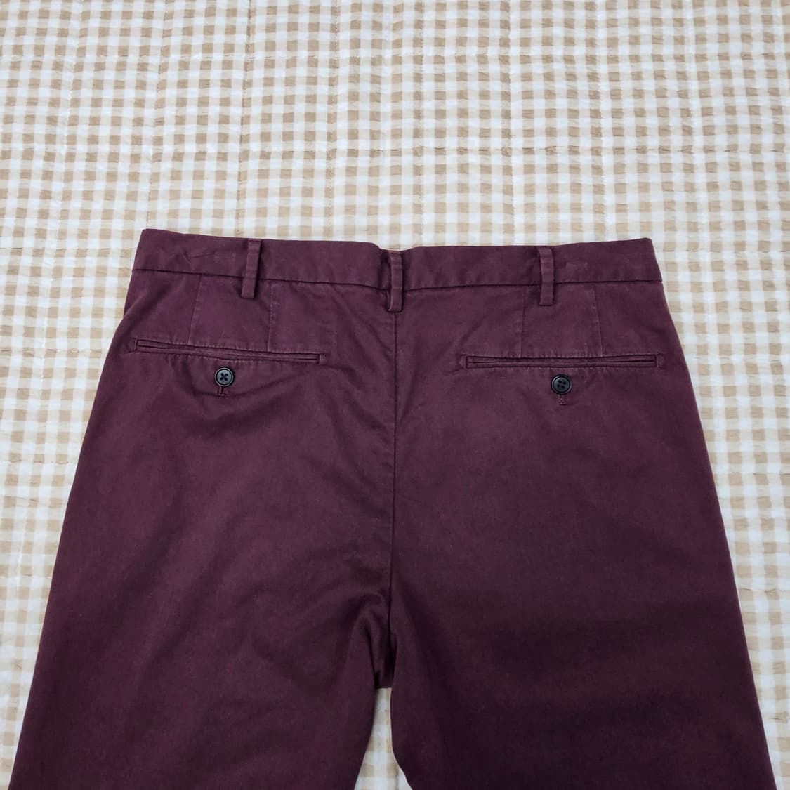 유니클로 스판 면바지 남자32 상품이미지5