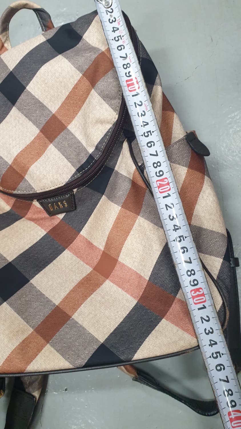 닥스 체크 백팩 상품이미지3