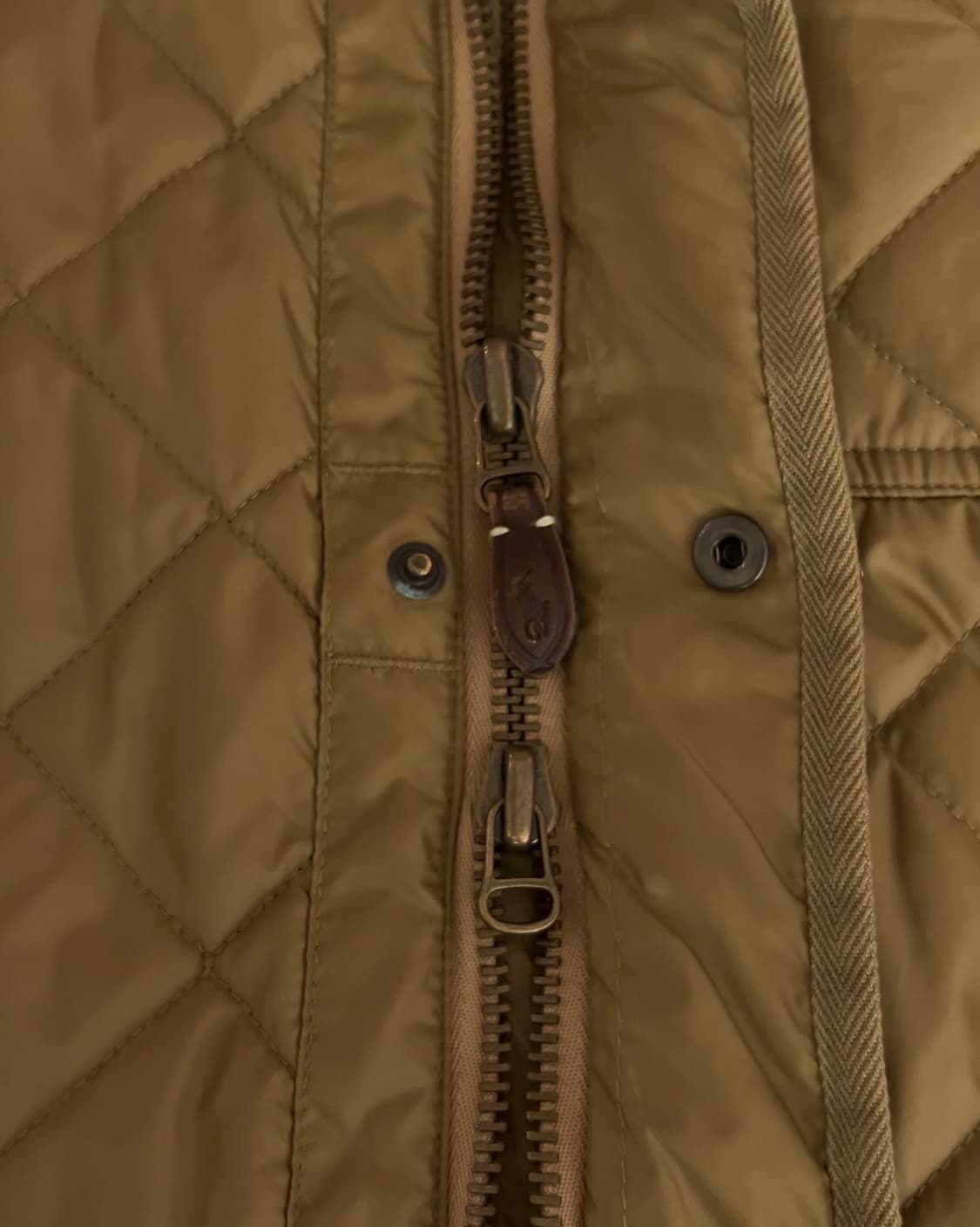폴로 랄프로렌 브라운 캠튼 퀼팅 자켓 M 상품이미지7