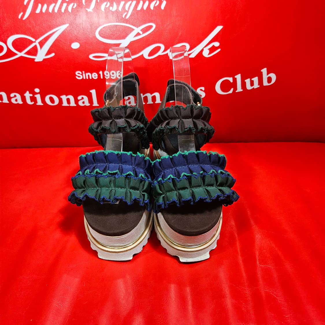 슈콤마보니 캉캉 키높이 샌들 220size 상품이미지2