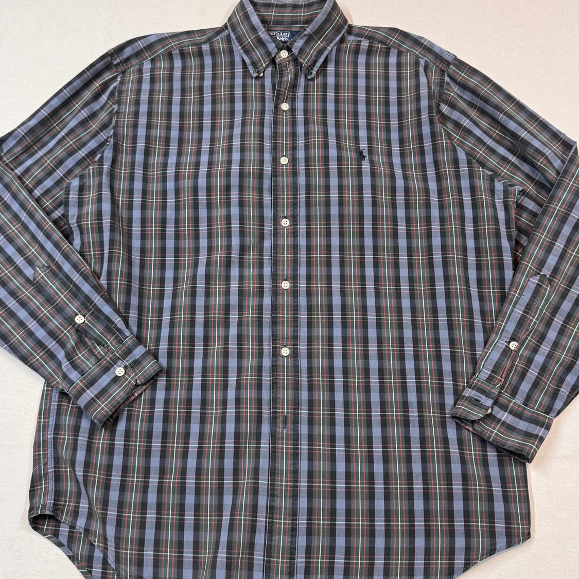 M) 폴로 랄프로렌 클래식 체크 셔츠 상품이미지2