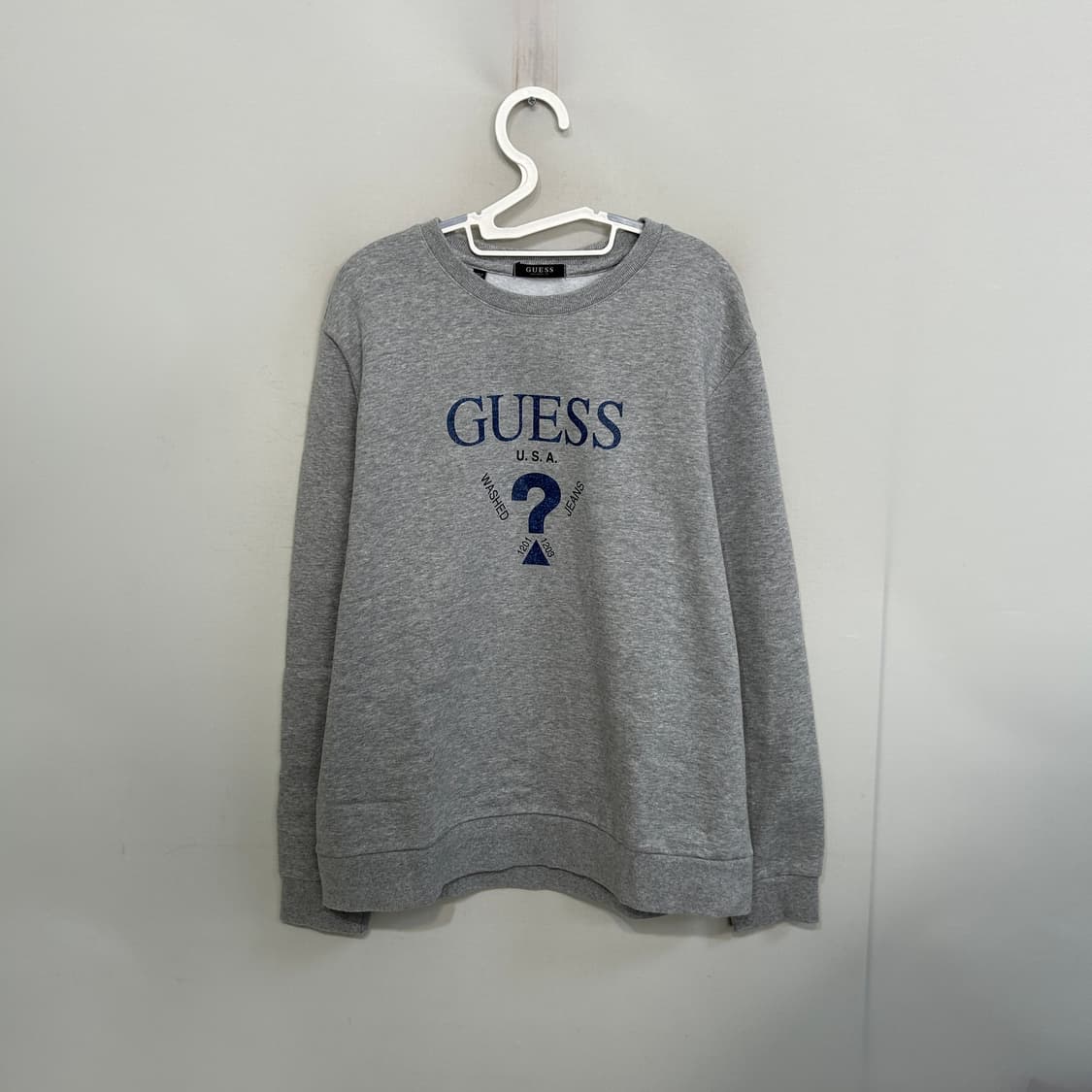 게스 2022 남성 기모 맨투맨 105 상품이미지1