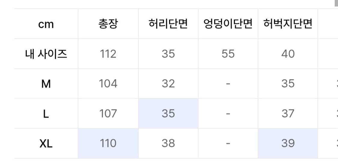 새상품) 트릴리온 파라슈트 트랙 라인 밴딩 데님 팬츠 샌드 블루 XL 상품이미지4