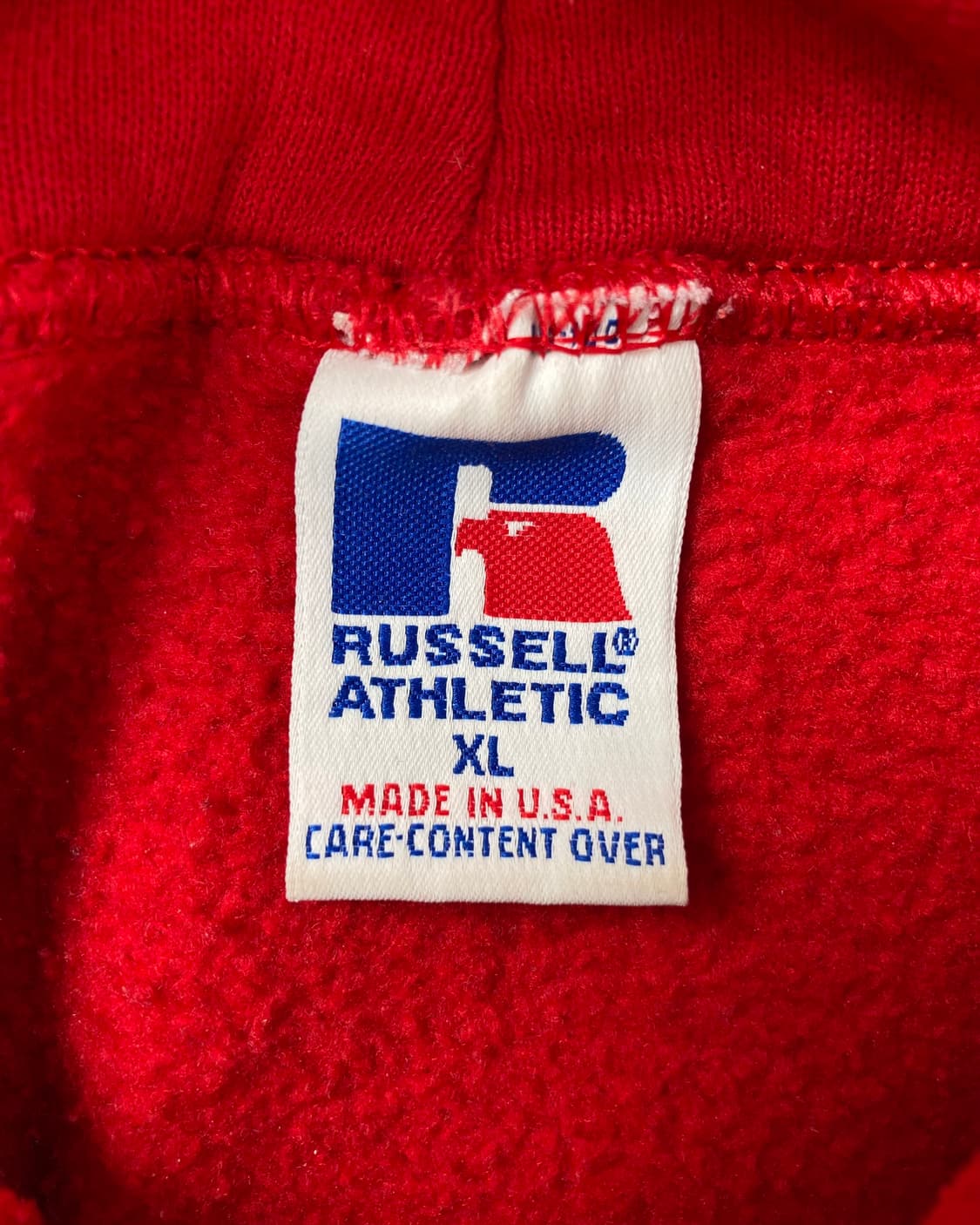 90s Russell Hoodie (red) 상품이미지3