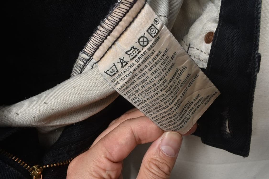 90 리바이스 블랙진 흑청 청바지 36 M0130 상품이미지10