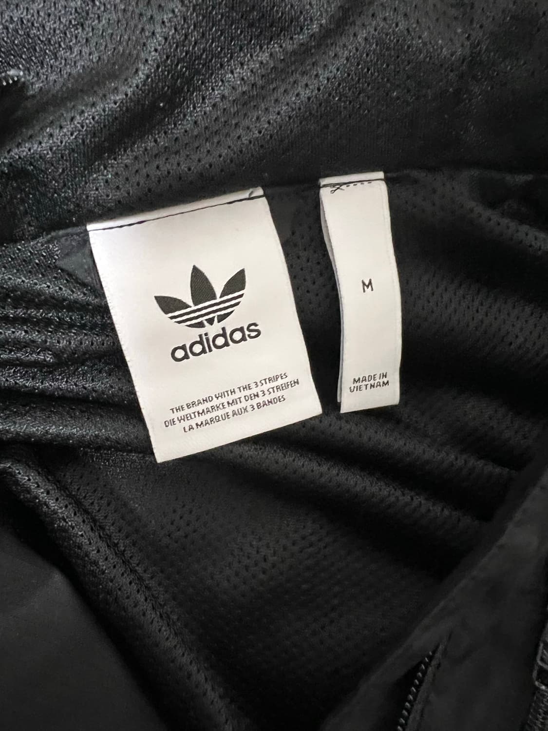 아디다스 블랙 락업 바람막이 윈드브레이커 상품이미지3