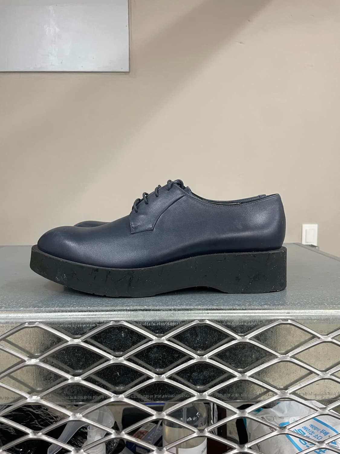 질샌더 청키솔 더비슈즈 네이비 EU41 상품이미지1