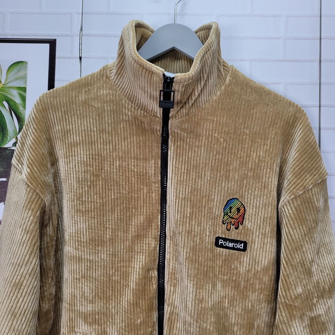 POLAROID 폴라로이드 코듀로어 트랙 집업 자켓 새상품급 상품이미지2