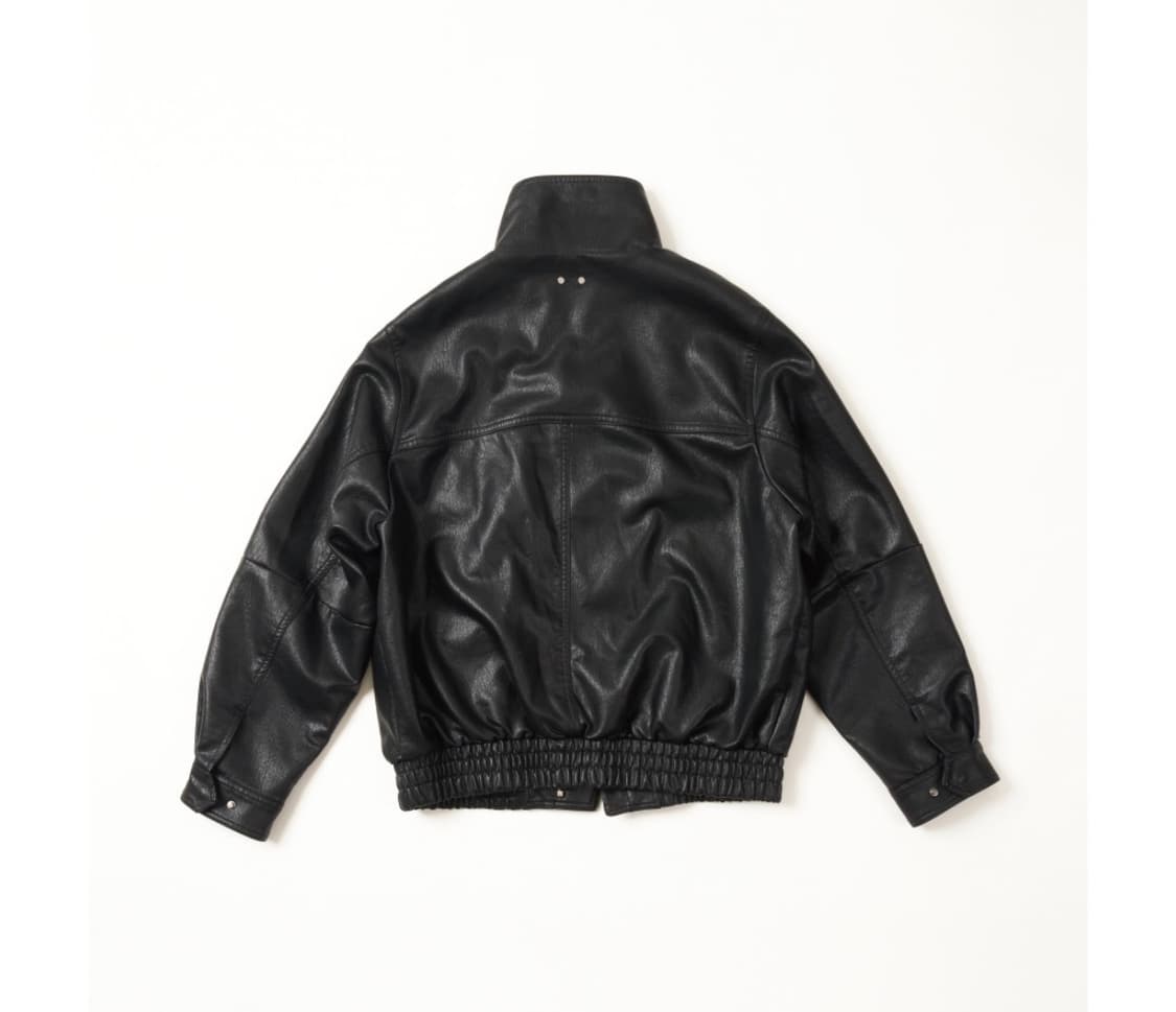 플리즈 프로젝트 비건 레더 플라이트 자켓 레더 상품이미지4