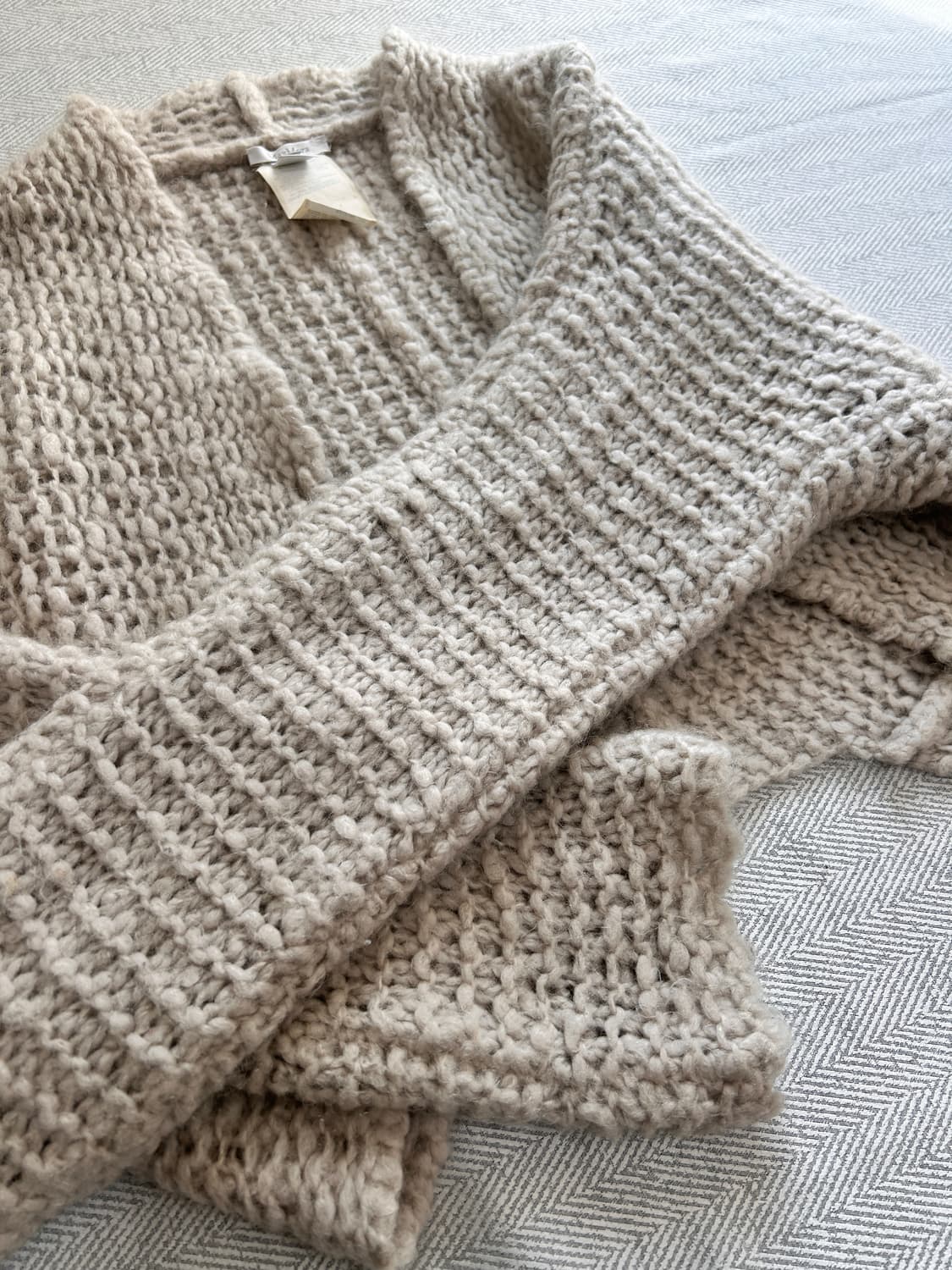 막스마라 울 실크 니트 볼레로 가디건 M 상품이미지9