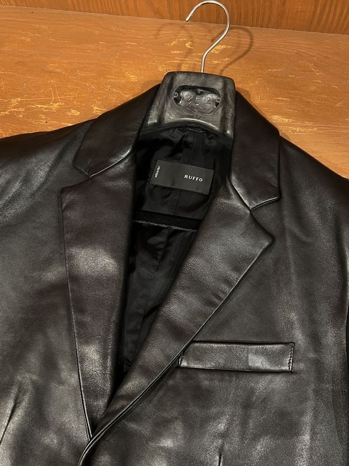 루포 카우하이드 레더 자켓 상품이미지6