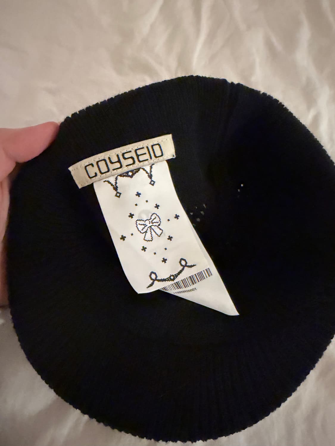 코이세이오 바이저 비니 블랙 상품이미지4