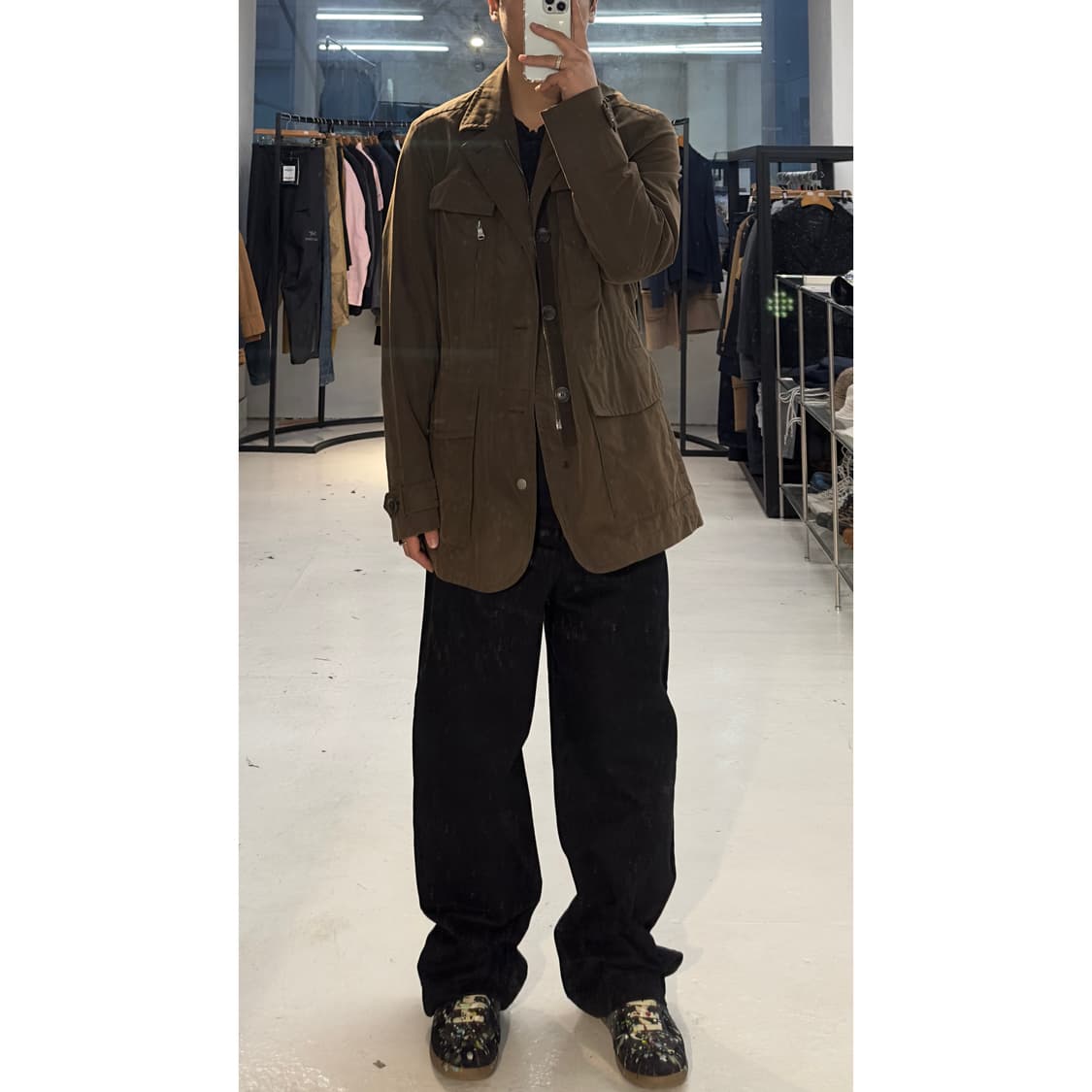 휴고보스 필드자켓 모티브 4포켓 치노 지퍼 블레이저 상품이미지2