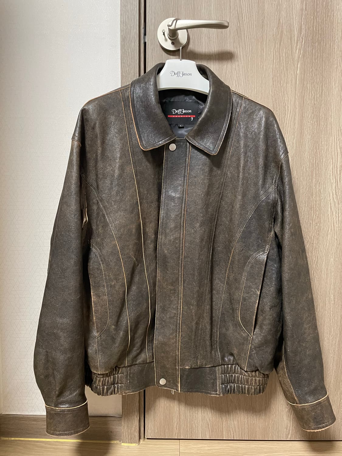 도프제이슨 커브드 컷오프 커브드 봄버 자켓 상품이미지1