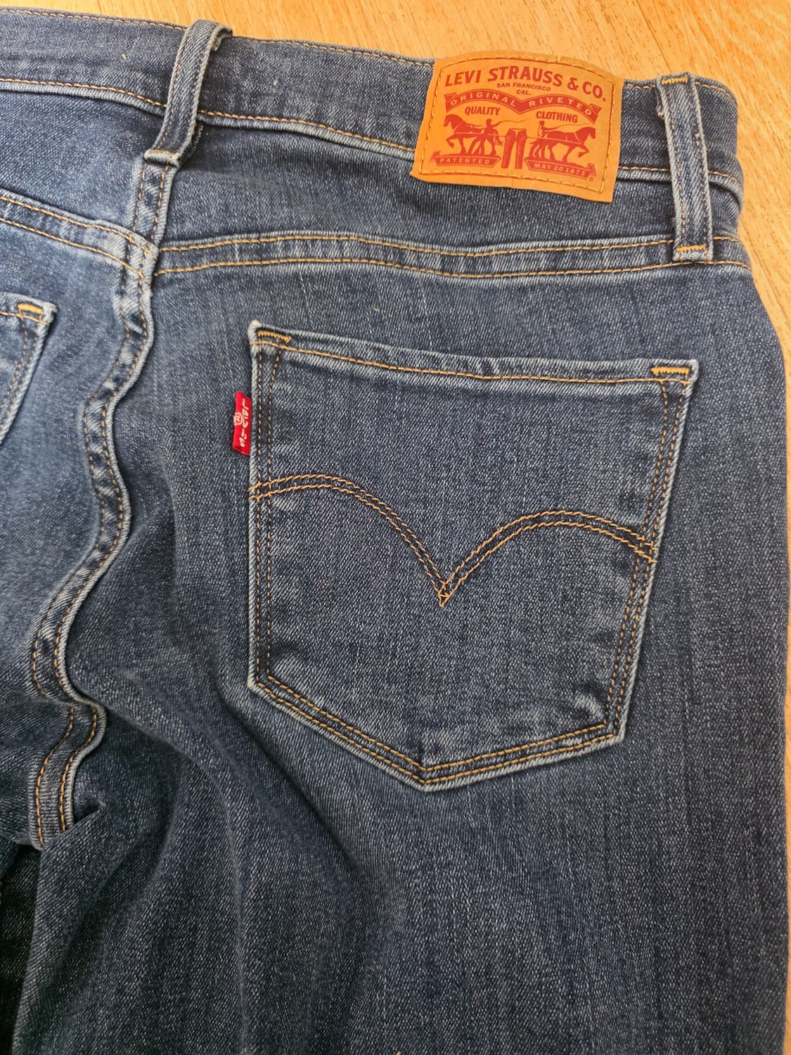 리바이스 314 슬림 스트레이트핏 데님팬츠 청바지 25 상품이미지4