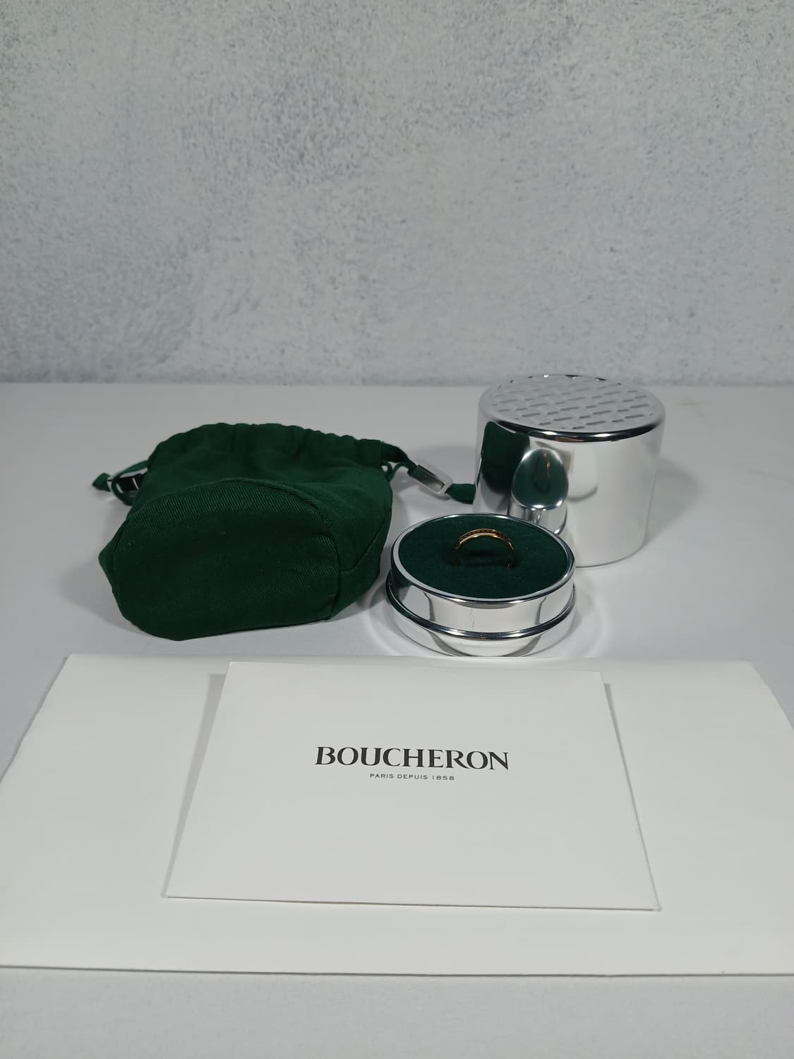 부쉐론 콰트로 클래식 스몰 2단링 60호 상품이미지1