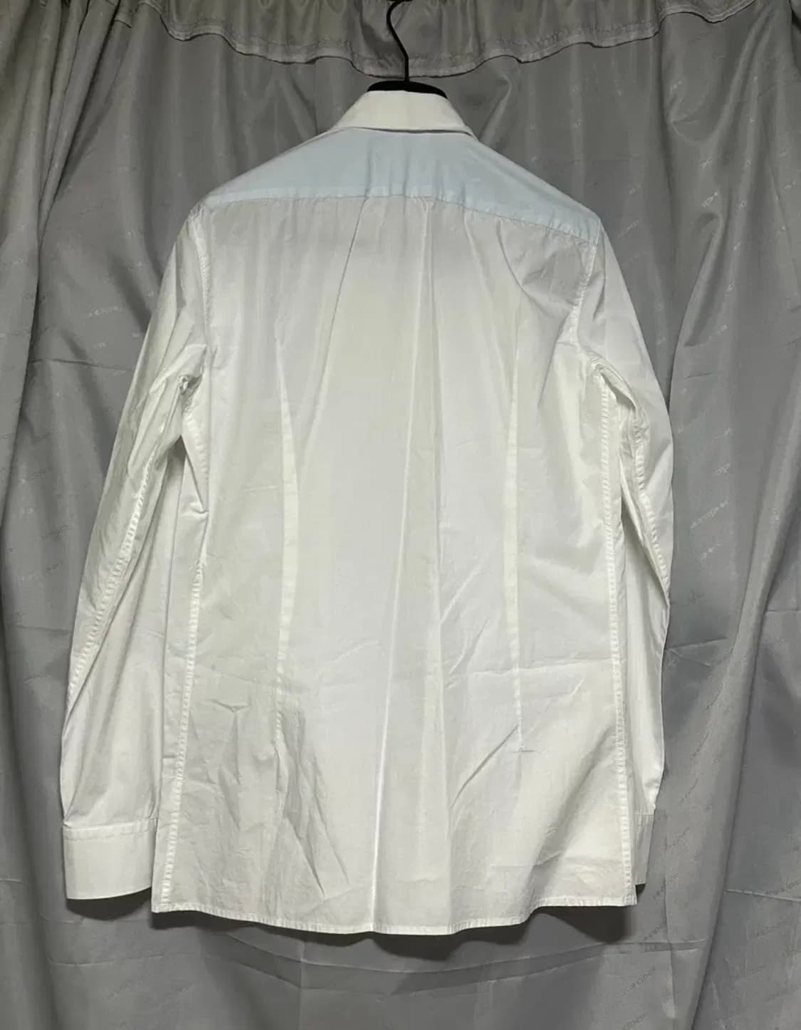 라프시몬스 배색 자수 셔츠o 상품이미지2