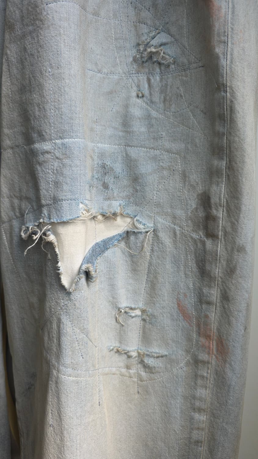 안셀름 #4 AGING01 PANTS - Indigo 상품이미지10