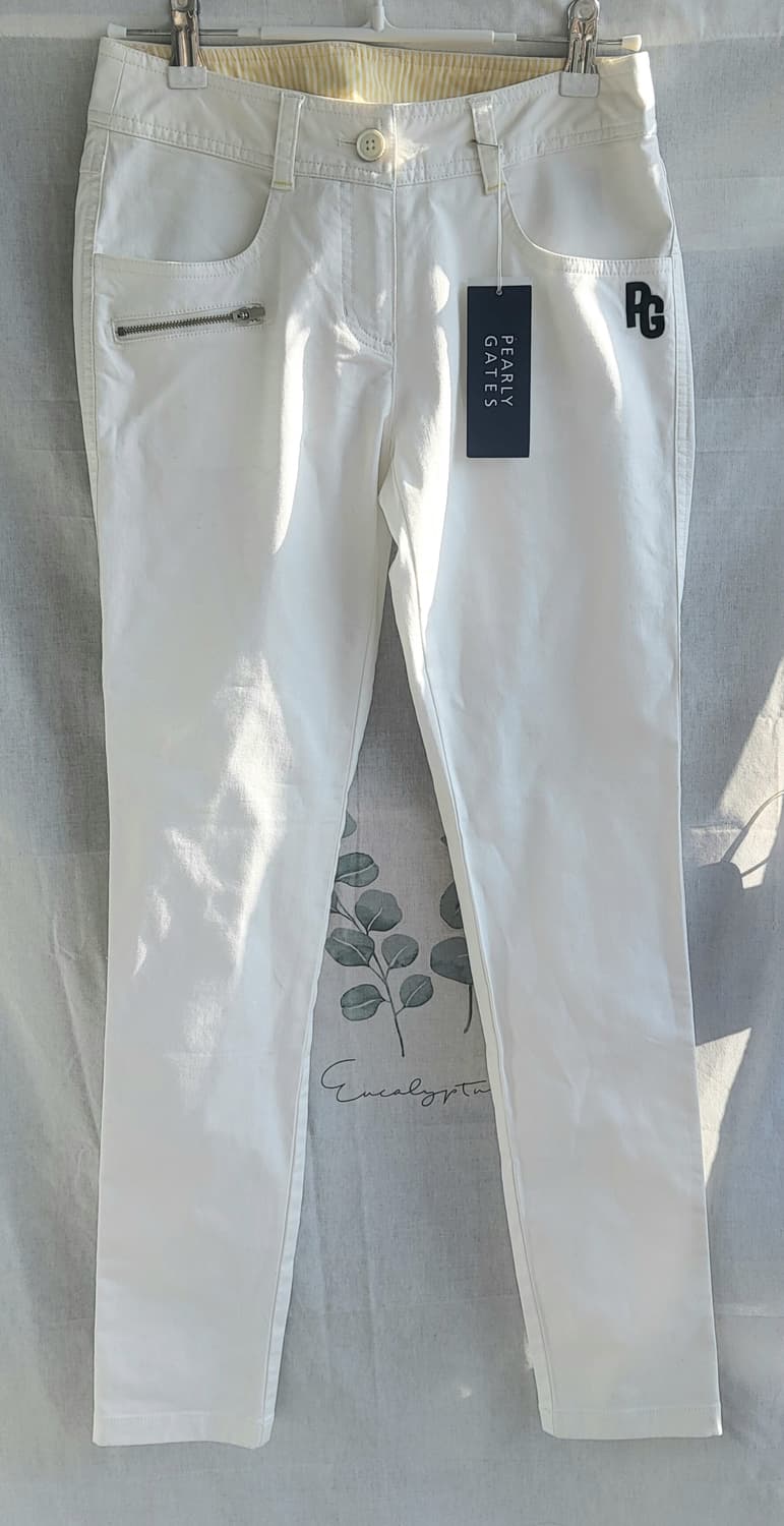 파리게이츠 여성 골프 팬츠 슬림핏 바지 허리단면 32 미사용 상품이미지1
