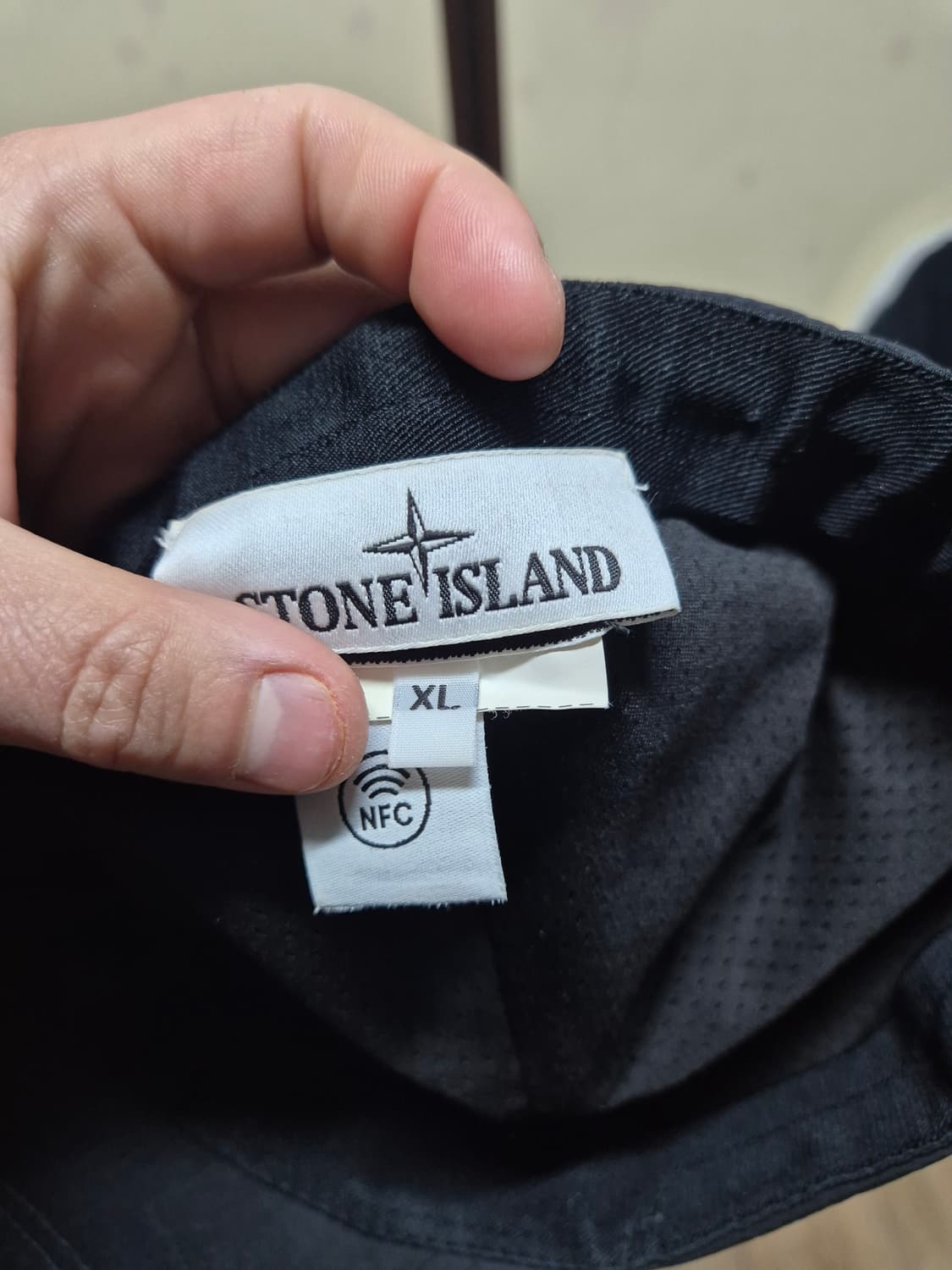 [XL] 23SS 스톤아일랜드 나일론 볼캡 블랙 엑라 상품이미지5