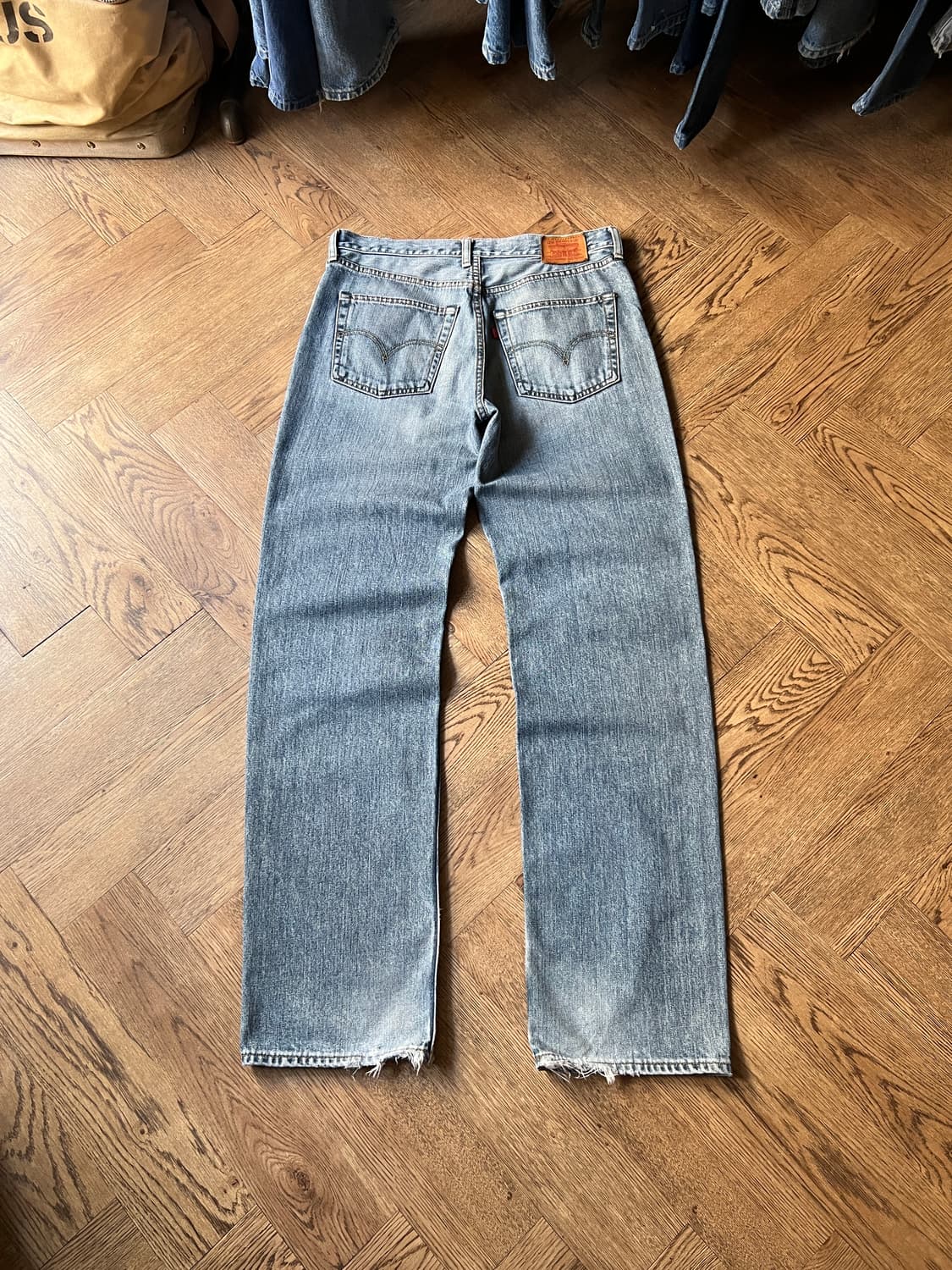 [34]리바이스 재팬 502 빈티지 페이딩 데님 팬츠 상품이미지7